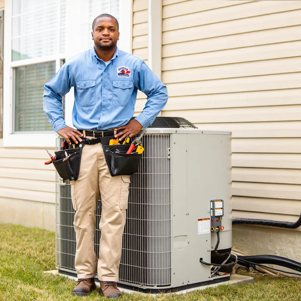Professional HVAC Technician